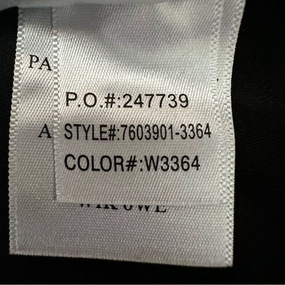 PAIGE Mayslie Straight Ankle Jeans Black Fog Luxe Coating Size 29 - Picture 13 of 13